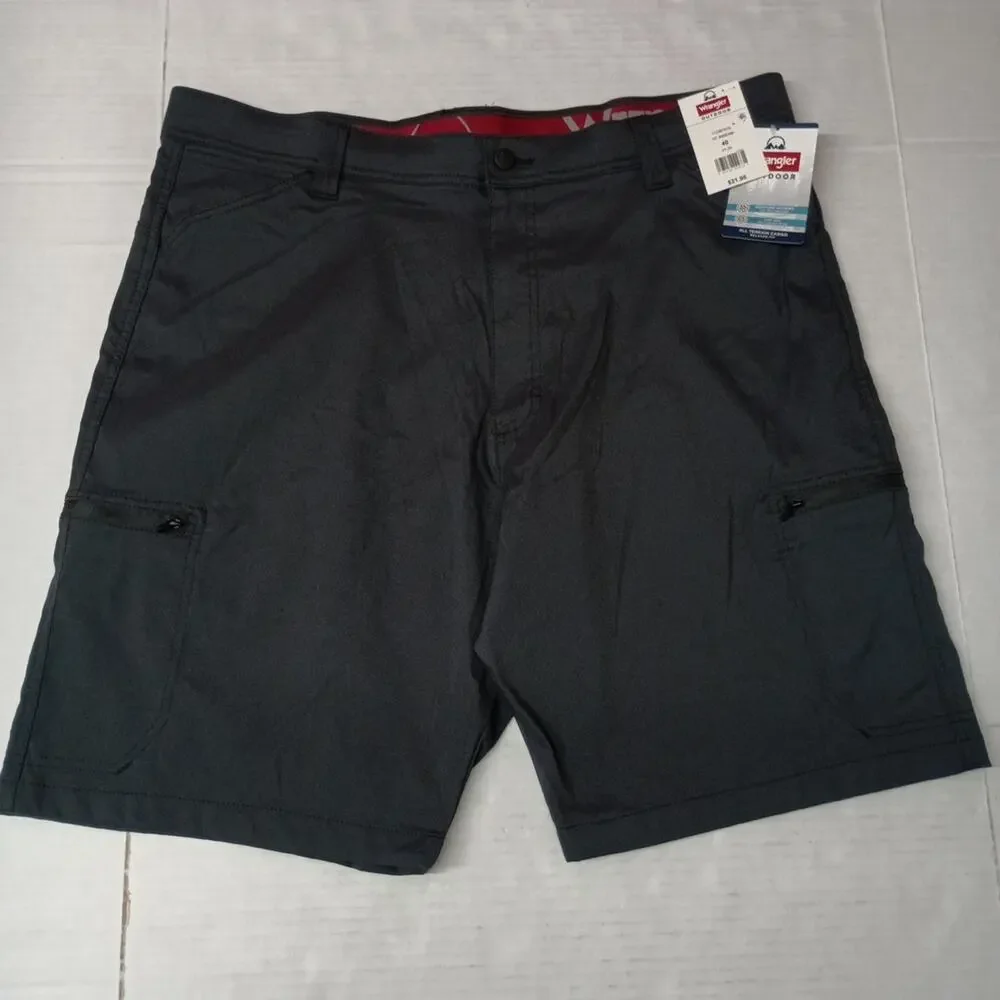 Wrangler Cargo Shorts Men's Size 40 Black 10